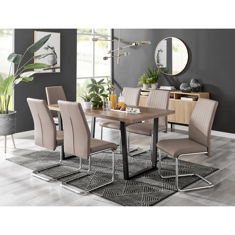 Wayfair dining table 6 outlet chairs